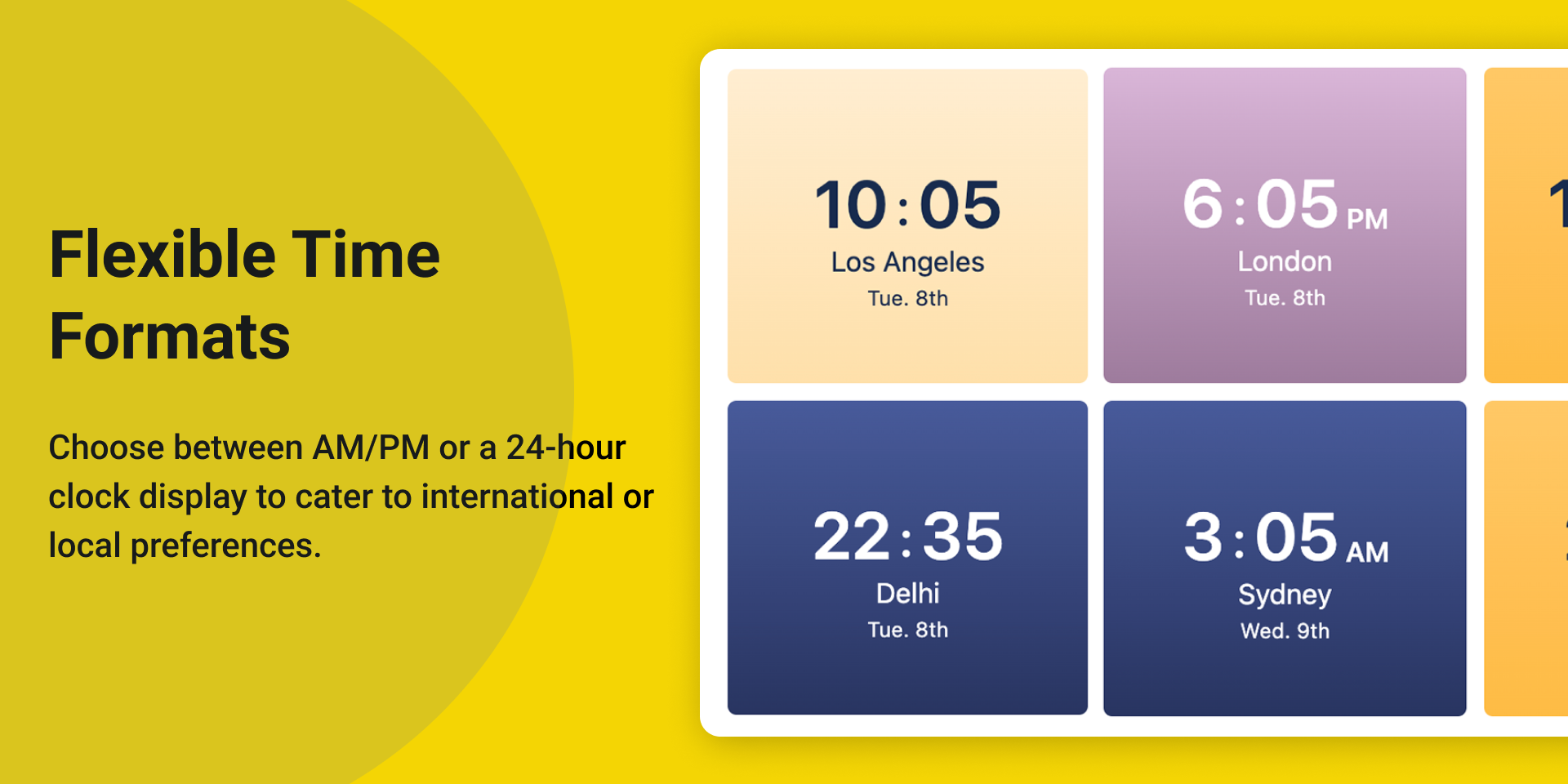 World Time Zones and World Clock in 24 format- standard time zones