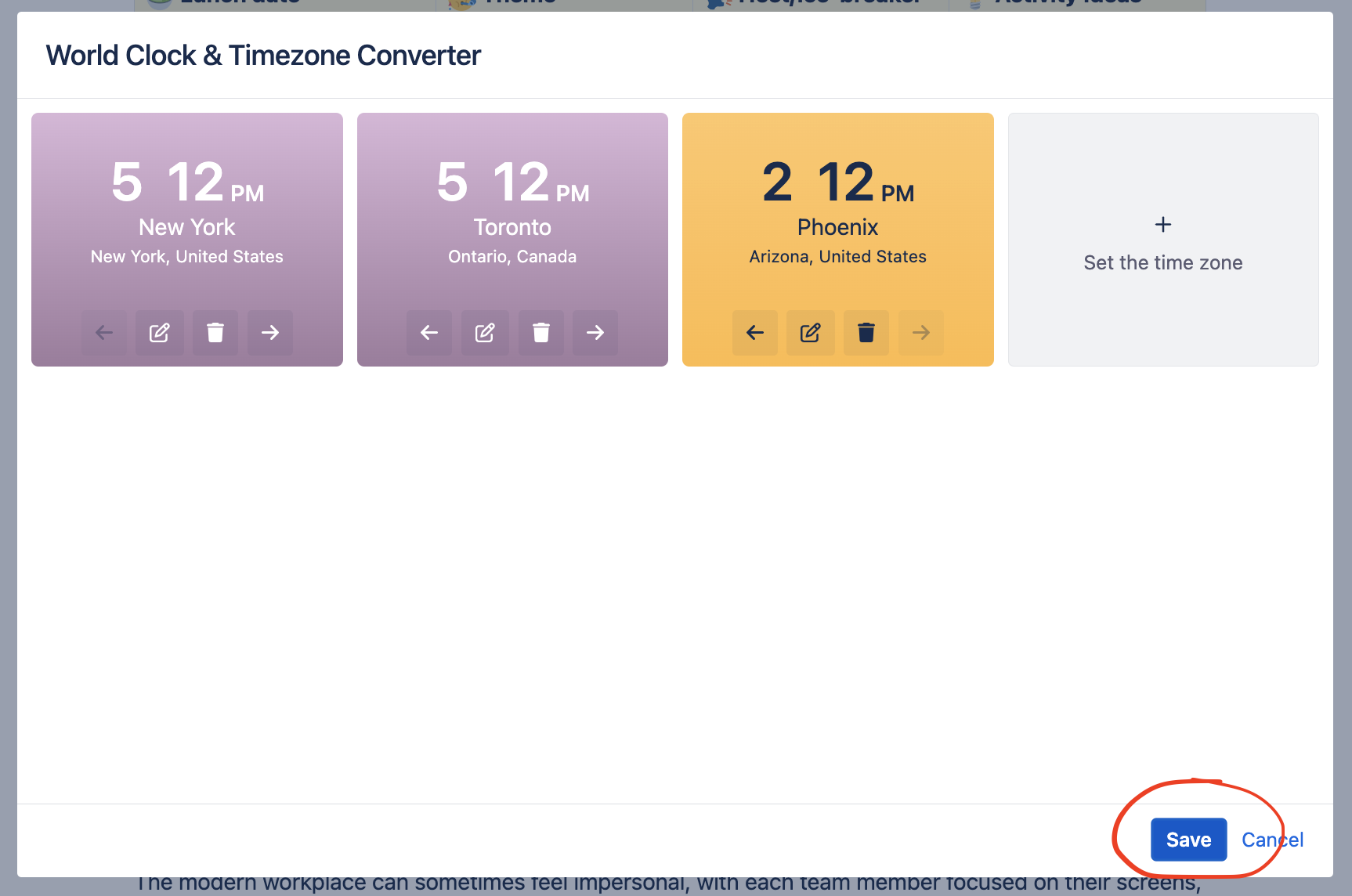 Timezone Converter